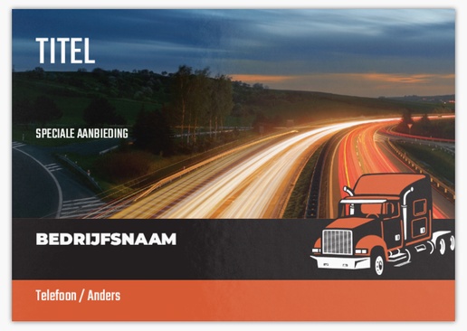 Voorvertoning ontwerp voor Ontwerpgalerij: Vrachtwagenchauffeur Ansichtkaarten, A5 (148 x 210 mm)