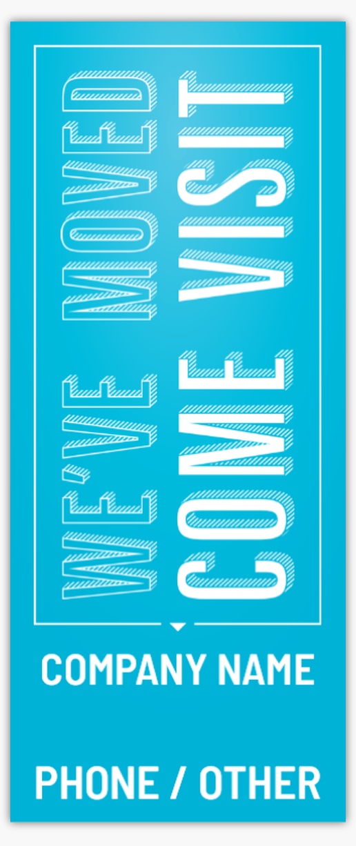 Design Preview for  Vinyl Banners Templates, 2.5' x 6' Indoor vinyl Single-Sided
