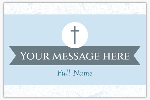 Design Preview for Confirmation Lawn Signs Templates, 48" x 72" Horizontal