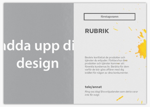 Förhandsgranskning av design för Designgalleri: Kuponger Vykort, A6 (105 x 148 mm)