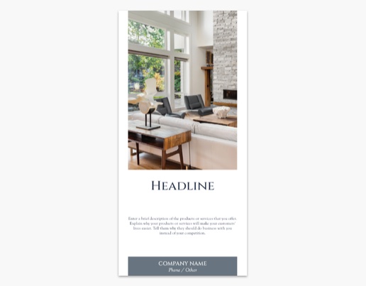 Design Preview for Design Gallery: Home Staging Postcards, DL
