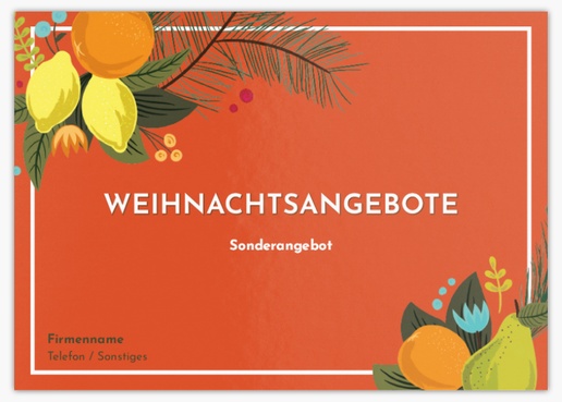 Designvorschau für Designgalerie: Postkarten Weihnachten, A6 (105 x 148 mm)