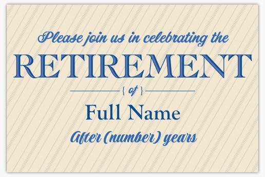 A job conservative retirement cream gray design for Retirement