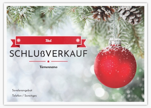 Designvorschau für Designgalerie: Postkarten Weihnachten & Festtage, A6 (105 x 148 mm)