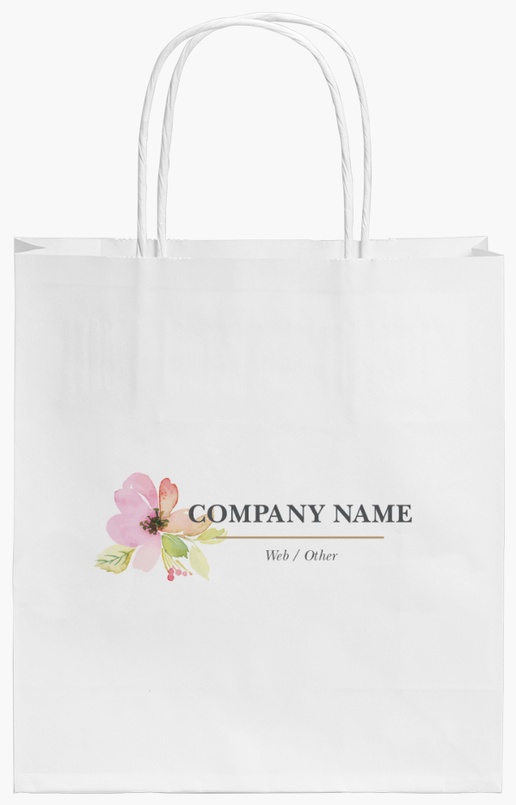 Design Preview for Design Gallery: Kraft Paper Bags, 190 x 80 x 210 mm