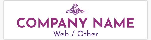 A om symbol massage purple design for Modern & Simple