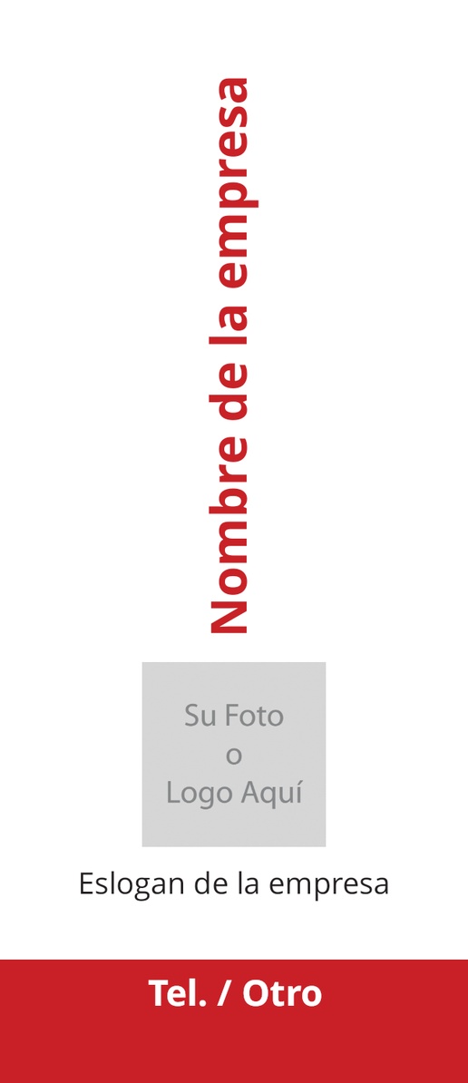 Un marcador de posición para fotos foto diseño rojo negro con 1 imágenes