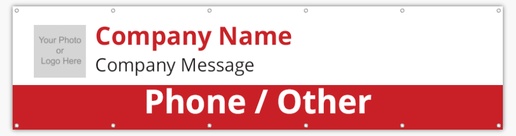 A photo placeholder text red gray design with 1 uploads