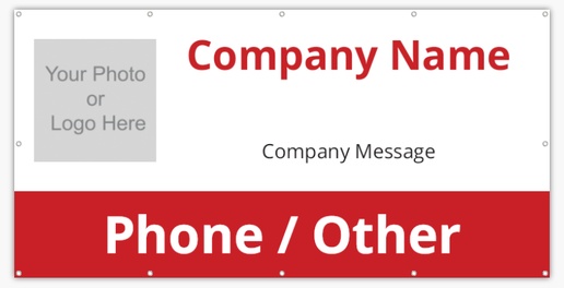 A conservative logo red gray design with 1 uploads