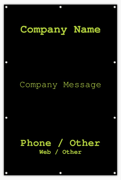 A computer code black green design for Modern & Simple