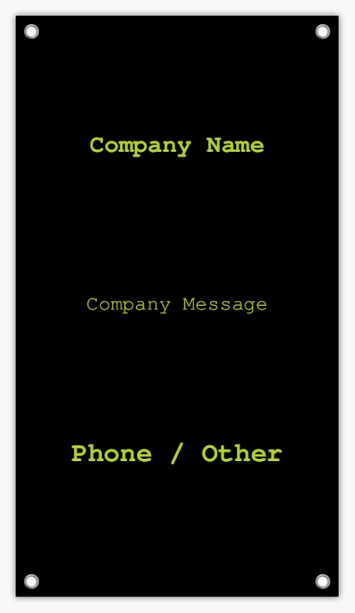 A software text black green design for Modern & Simple