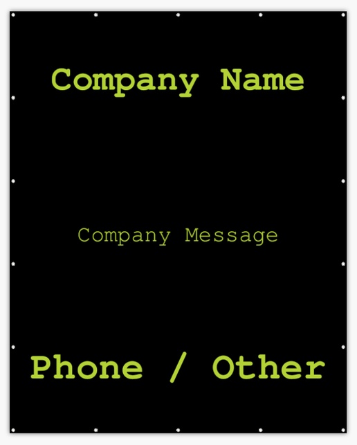 A solid text black green design for Modern & Simple