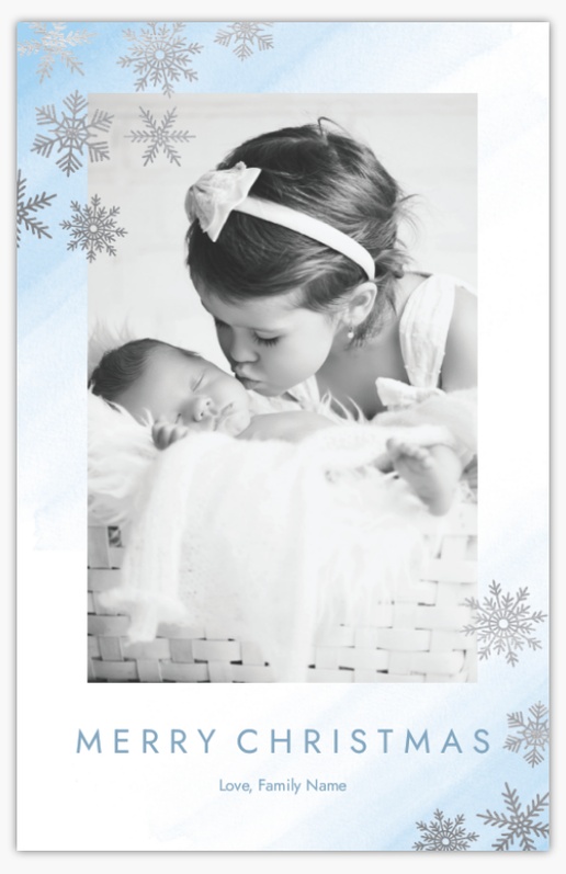 A winter 1 photos white gray design for Christmas with 1 uploads