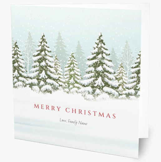 Design Preview for Custom Holiday & Christmas Cards, Folded 5.5" x 5.5" 