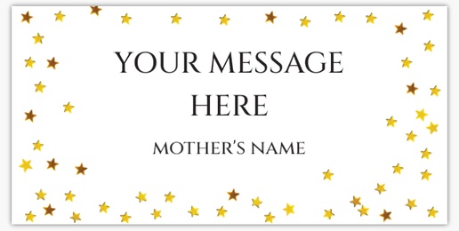 Design Preview for Design Gallery: Baby Lawn Signs, 48" x 96" Horizontal
