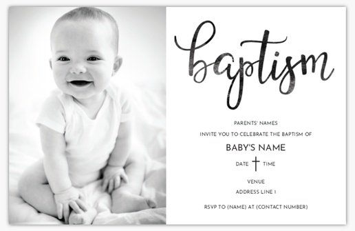 A baby typography white gray design for Gender Neutral with 1 uploads