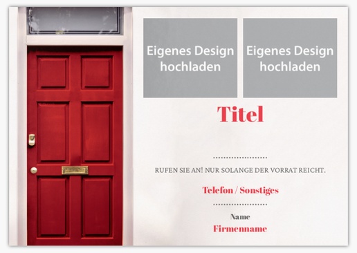 Designvorschau für Designgalerie: Postkarten Immobilienanwalt, A5 (148 x 210 mm)