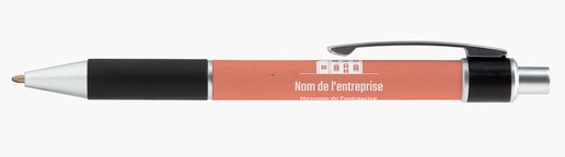 Aperçu du graphisme pour Galerie de modèles : stylos-billes premium pour développement immobilier