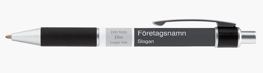 Förhandsgranskning av design för Designgalleri: Företagstjänster VistaPrint® kulspetspenna med design runtom