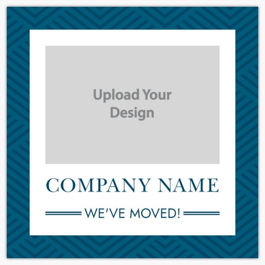 A 1 image moved white blue design for Using Your Logo with 1 uploads