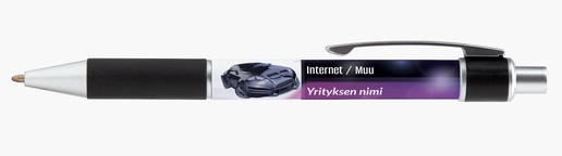 Mallin esikatselu Mallivalikoima: Autot & Kuljetus VistaPrint®-kuulakärkikynä kokopainatuksella