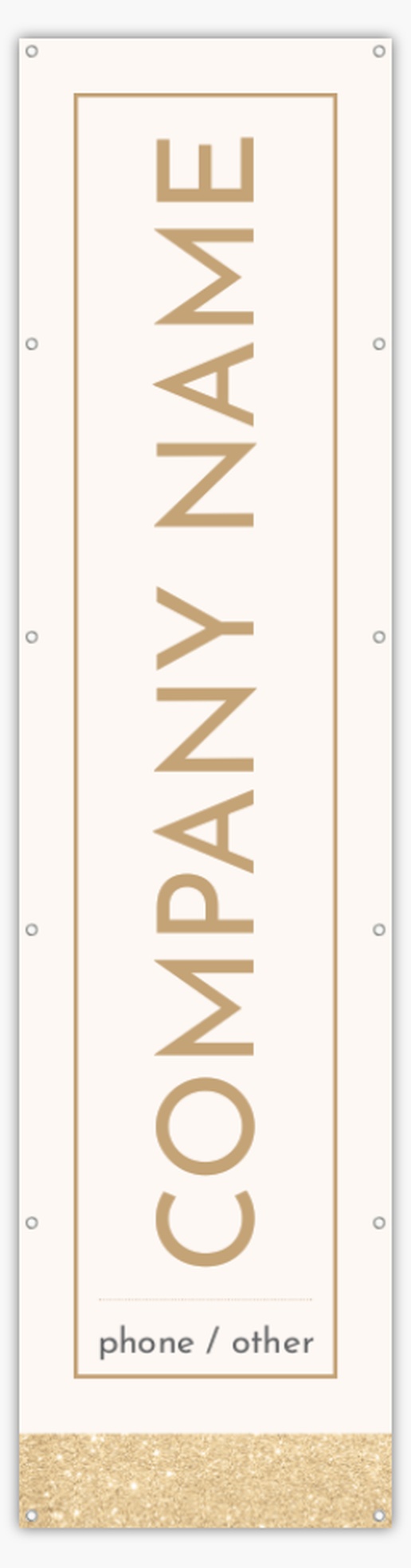 A border vertical white brown design for Elegant