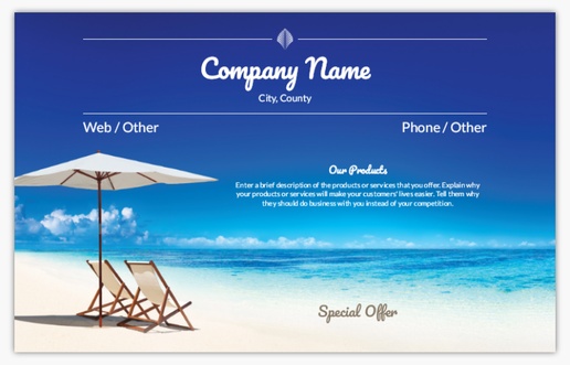 Design Preview for Travel & Accommodation Pop-Up Displays Templates, 7.5'x10' Yes