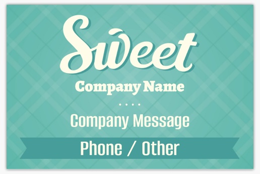 Design Preview for Candy Shops Lawn Signs Templates, 48" x 72" Horizontal