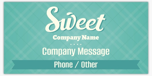Design Preview for Candy Shops Lawn Signs Templates, 48" x 96" Horizontal