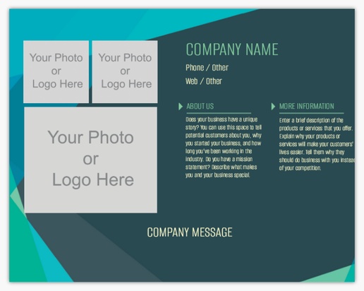 Design Preview for Marketing & Communications Pop-Up Displays Templates, 7.5'x7.5' Yes