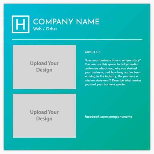 Design Preview for Marketing & Communications Pop-Up Displays Templates, 7.5'x7.5' None