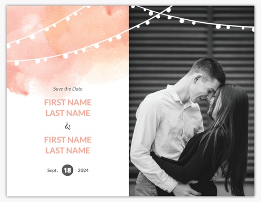 A rustic wedding pink white design for Season with 1 uploads