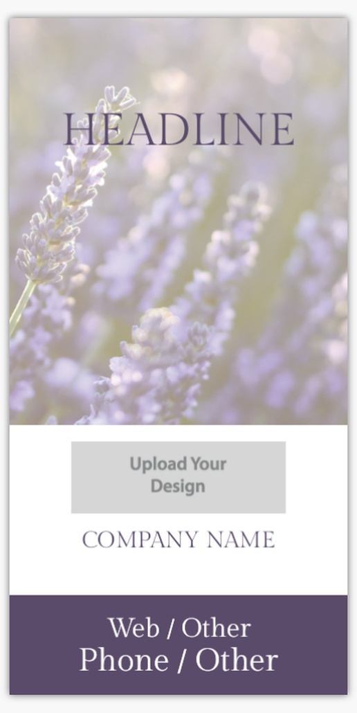 A photo scents purple white design for Events with 1 uploads