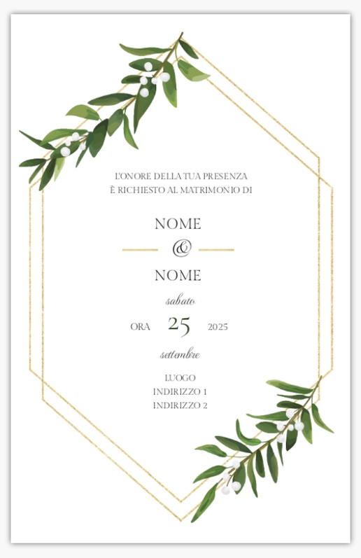 Anteprima design per Galleria di design: partecipazioni di matrimonio per elegante, Piatto 18.2 x 11.7 cm