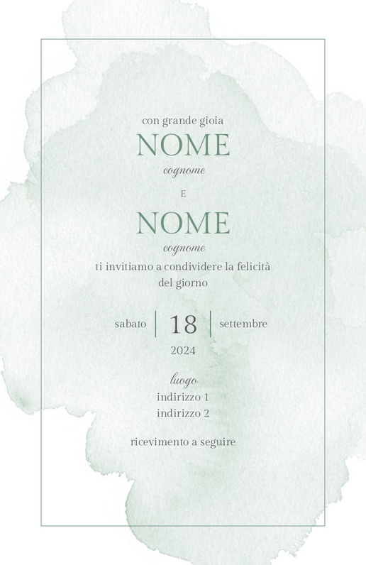 Anteprima design per Galleria di design: partecipazioni di matrimonio per moderno, Piatto 18.2 x 11.7 cm