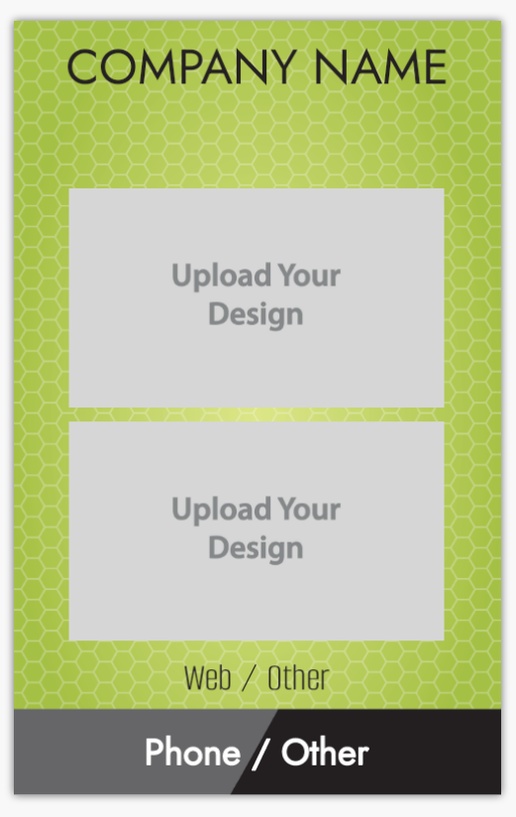 A lime vertical green cream design for Modern & Simple with 2 uploads