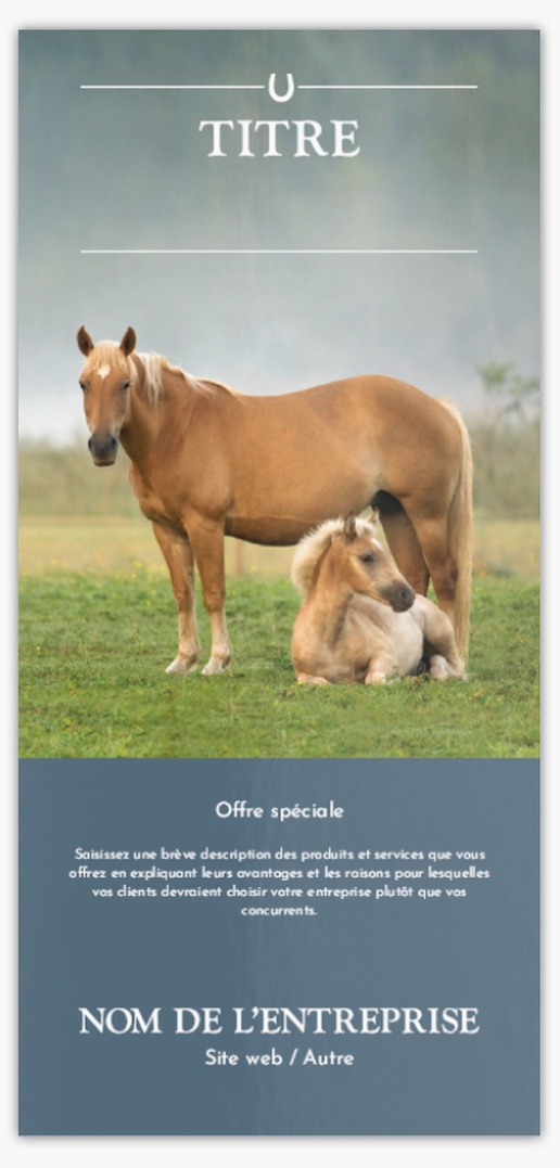Aperçu du graphisme pour Galerie de modèles : cartes postales pour agriculture et élevage, DL (99 x 210 mm)