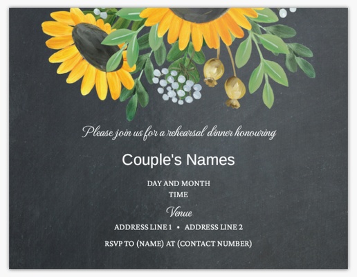 Design Preview for Invitations & Announcements, Flat 13.9 x 10.7 cm