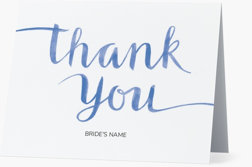 A thank you note thank you white design for Elegant