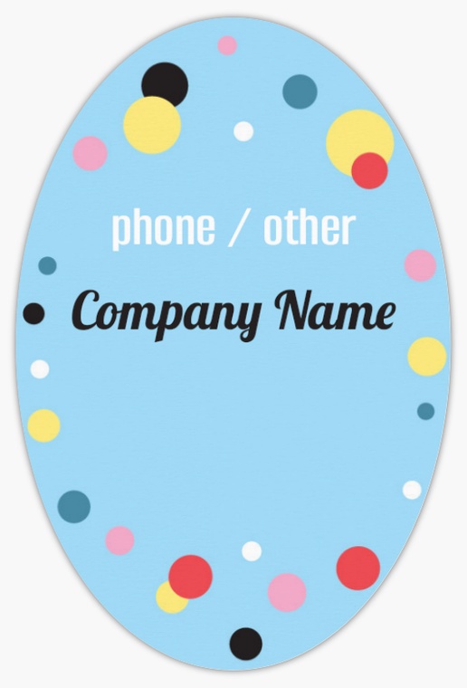 Design Preview for Childcare & Early Education Roll Labels Templates, 2" x 3"