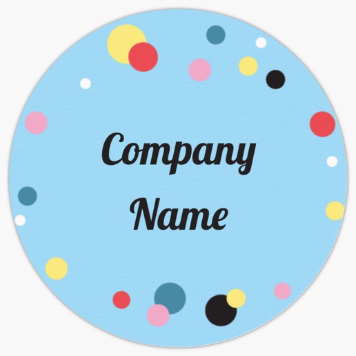 Design Preview for Elementary Schools Roll Labels Templates, 1.5" x 1.5"