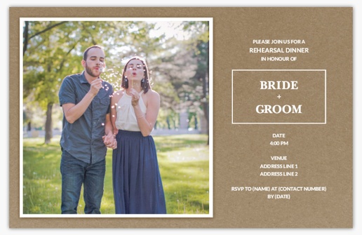 Design Preview for Engagement Party Invitations & Announcements, 4.6” x 7.2” Flat