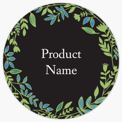 Design Preview for Food & Beverage Roll Labels Templates, 2" x 2"