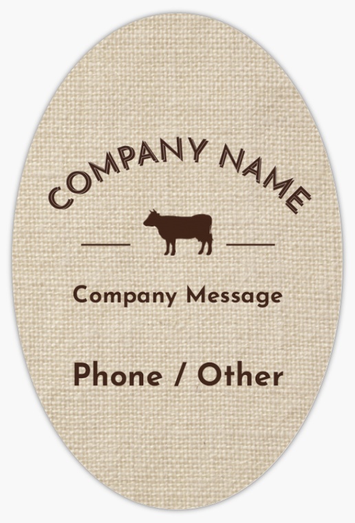 Design Preview for Agriculture & Farming Roll Labels Templates, 2" x 3"