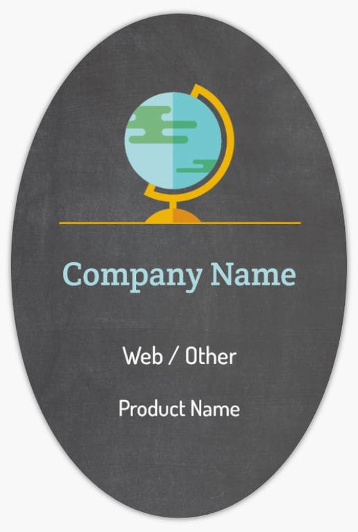 Design Preview for Elementary Schools Roll Labels Templates, 4" x 6"