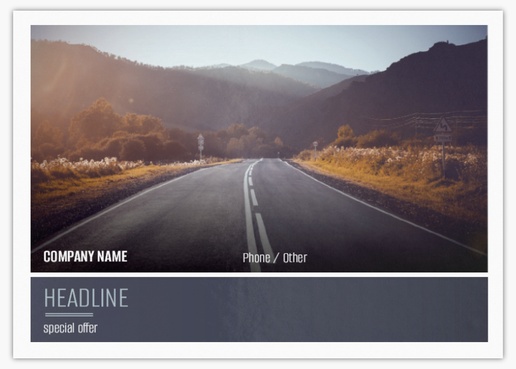Design Preview for Design Gallery: Trucking Postcards, A6 (105 x 148 mm)