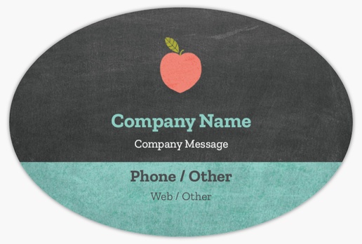 Design Preview for Elementary Schools Roll Labels Templates, 4" x 6"