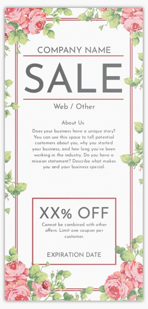 Design Preview for Postcards for Business: Designs and Templates , DL