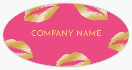 Design Preview for Beauty Consulting & Pampering Roll Labels Templates, 1" x 2"