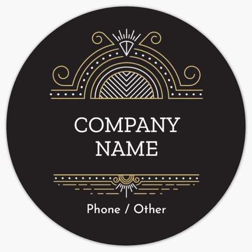 Design Preview for Theater Roll Labels Templates, 2.5" x 2.5"